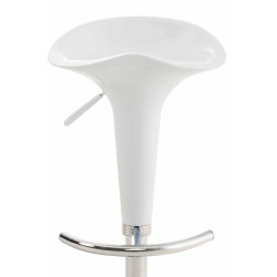 Set de 2 Taburetes Saddle Blanco