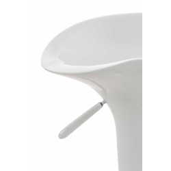 Set de 2 Taburetes Saddle Blanco