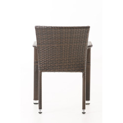 Polyrattan Stuhl Leonie