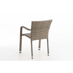 Polyrattan Stuhl Leonie