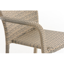 Polyrattan Stuhl Leonie