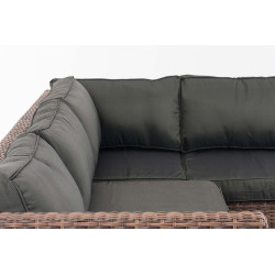 Ecksofa-Garnitur Liberi 5mm Anthrazit