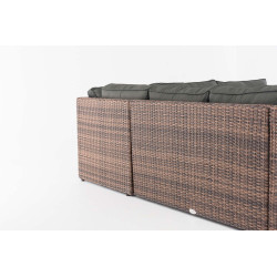 Ecksofa-Garnitur Liberi 5mm Anthrazit