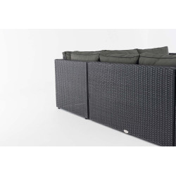 Ecksofa-Garnitur Liberi 5mm Anthrazit