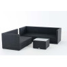 Ecksofa-Garnitur Liberi 5mm Anthrazit