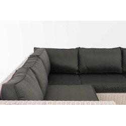 Ecksofa-Garnitur Liberi 5mm Anthrazit