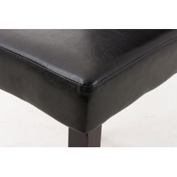 Silla de comedor Ina Marrón,Marrón oscuro