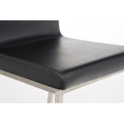 Silla de comedor Colmar Negro