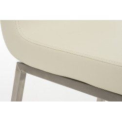 Silla de comedor Colmar Crema