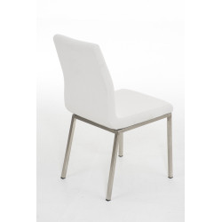 Silla de Comedor Colmar en Tela Blanco