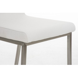 Silla de Comedor Colmar en Tela Blanco