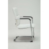 Silla Seattle en Estilo Cantiléver Blanco