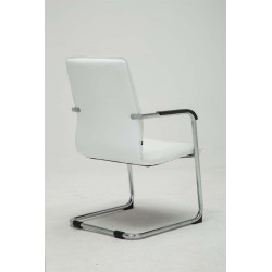 Silla Seattle en Estilo Cantiléver Blanco