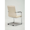 Silla Seattle en Estilo Cantiléver Crema