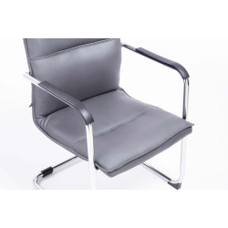 Silla Seattle en Estilo Cantiléver Gris