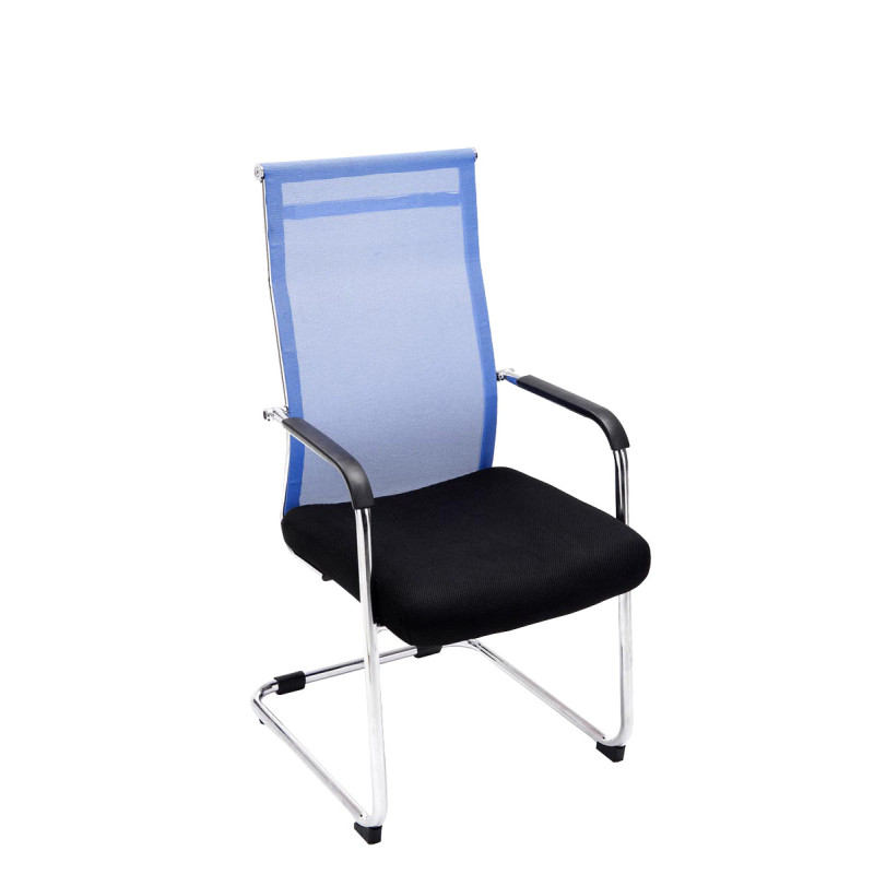 Silla De Reuniones Cantiléver Brenda Azul