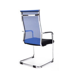 Silla De Reuniones Cantiléver Brenda Azul