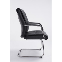 Silla Estilo Cantilever Sievert Negro