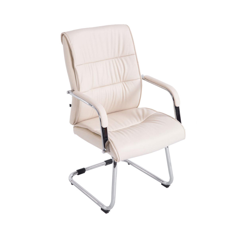 Silla Estilo Cantilever Sievert Crema