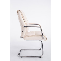 Silla Estilo Cantilever Sievert Crema