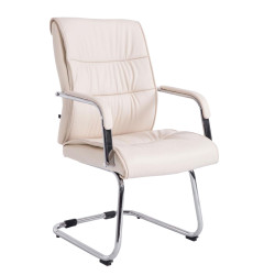 Silla Estilo Cantilever Sievert Crema