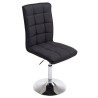 Silla de comedor Peking V2 tela Negro