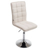 Silla de comedor Peking V2 tela Crema