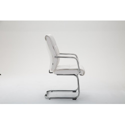 Silla Estilo Cantilever Sievert Blanco