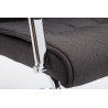 Silla Estilo Cantilever Sievert en Tela Gris oscuro