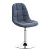 Silla Lounge Emil en Tela Azul