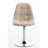 Silla Lounge Emil en Tela Crema