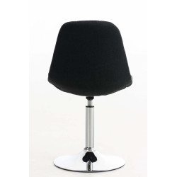 Silla Lounge Emil en Tela Negro