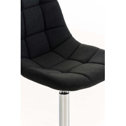 Silla Lounge Emil en Tela Negro