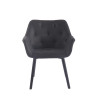 Silla Retro Cassidy Negro,Negro