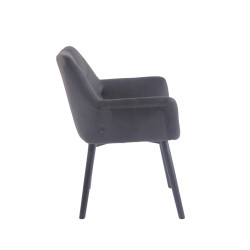 Silla Retro Cassidy Negro,Negro