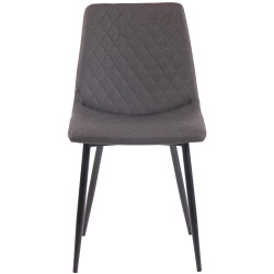 Silla De Comedor Telde Gris oscuro