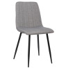 Silla De Comedor Dijon Tela,Gris