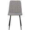 Silla De Comedor Dijon Tela,Gris