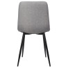 Silla De Comedor Dijon Tela,Gris