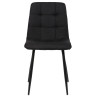 Silla De Comedor Tilde Tela,Negro