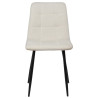 Silla De Comedor Tilde Tela,Crema