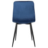 Silla De Comedor Tilde Terciopelo,Azul