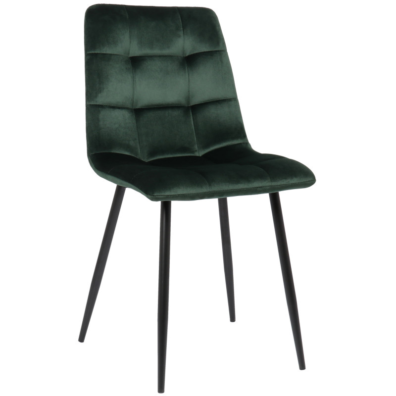 Silla De Comedor Tilde Terciopelo,Verde