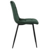 Silla De Comedor Tilde Terciopelo,Verde