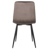 Silla De Comedor Tilde Terciopelo,Gris