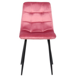 Silla De Comedor Tilde Terciopelo,Rosado