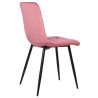 Silla De Comedor Tilde Terciopelo,Rosado