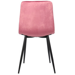 Silla De Comedor Tilde Terciopelo,Rosado