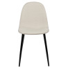 Silla De Comedor Napier Crema,Tela