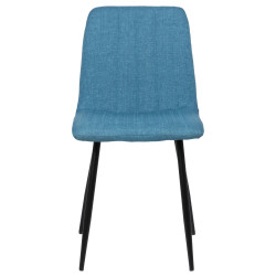 Silla De Comedor Dijon Tela,Azul